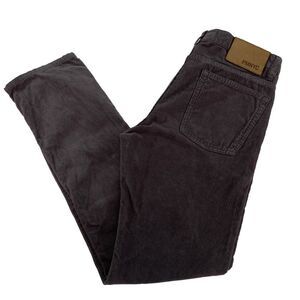 Peter Manning Pants Men’s 29x30 Gray Corduroy Straight Leg Casual Comfort